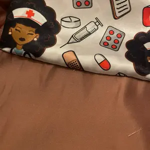 CreationsByShirelle Brown Nurse Satin Pillowcase - Hypoallergenic Standard, Queen, and King Sizes