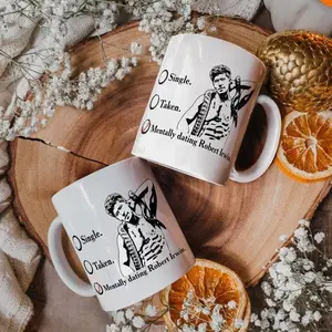 Robert Irwin Mug, Mentally Dating Fan Gift Ceramic Mug, Perfect Gifts, Funny Mug, Robert Irwin Actor Celebrity Fan Coffee Mug