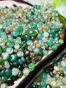 Natural Agate Gravel Pack, Aquarium and Garden Decor, Home Decoration Crystal Crushed Stone, Enhance Your Aquatic Space