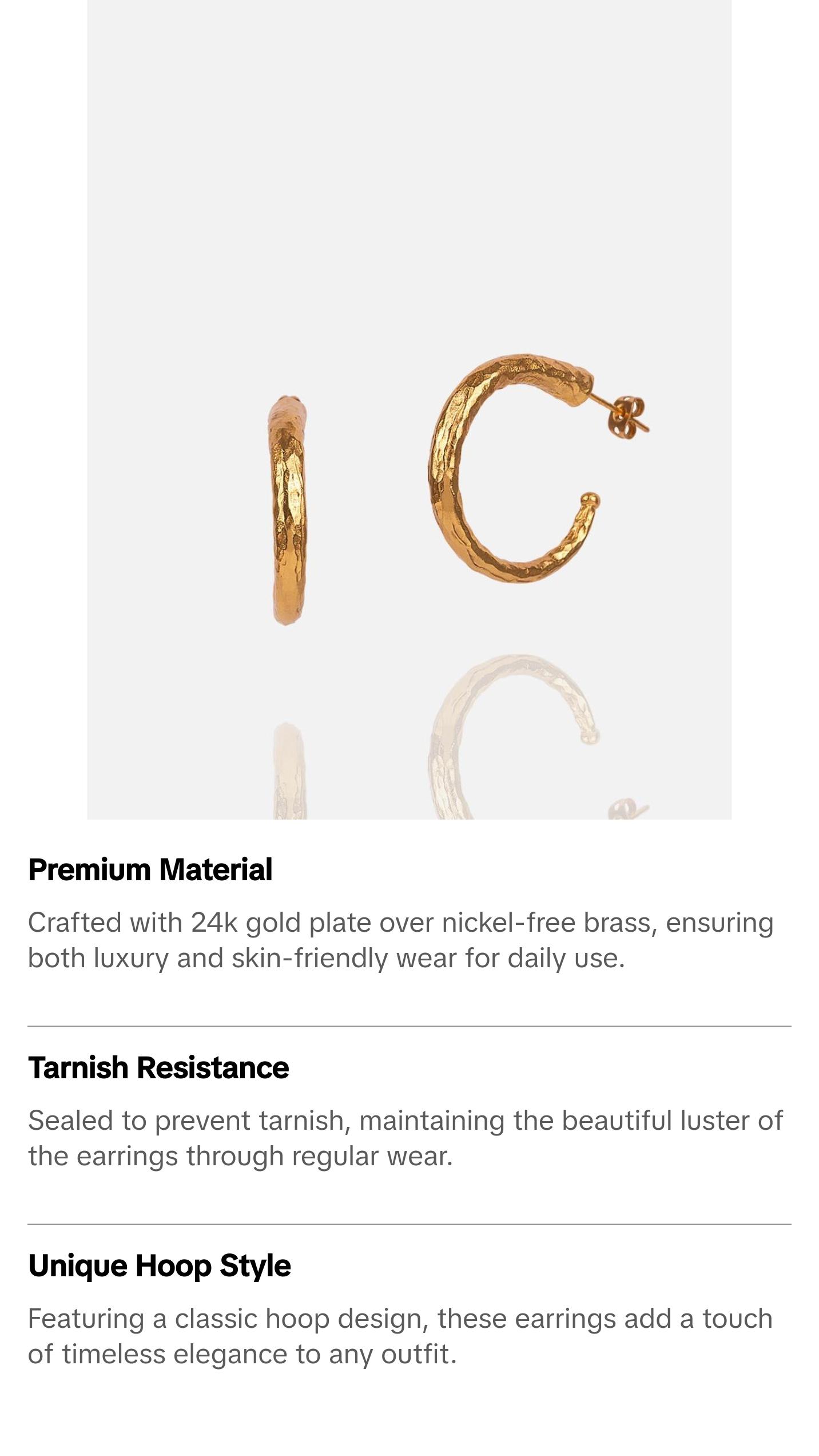 Antique Hoop Earring