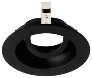 Elco Lighting Pex 3" Round Adjustable Reflector for Koto System, All Black, ELK3629BB