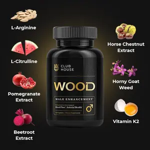 Clubhouse WOOD: Mens Circulation Support Natural Healthy