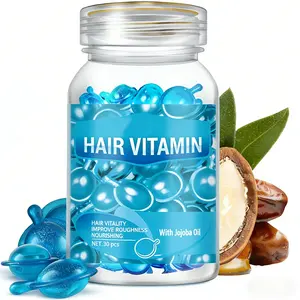 Hair Treatment Serum, Hair Vitamin Serum Oil with Argan Macadamia, Avocado Oil & Vitamins A, E, B5, Conditioner for Women & Men, No Rinse for Hair Repair, Moisturizing