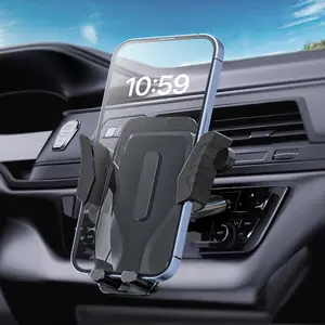 Car Phone Holder for CD Player Slot, Universal CD Slot Gravity Adjustment Phone Mount, Car Cellphone Mount, Car Holder Compatible with 4.7-7 Inch Smartphones
