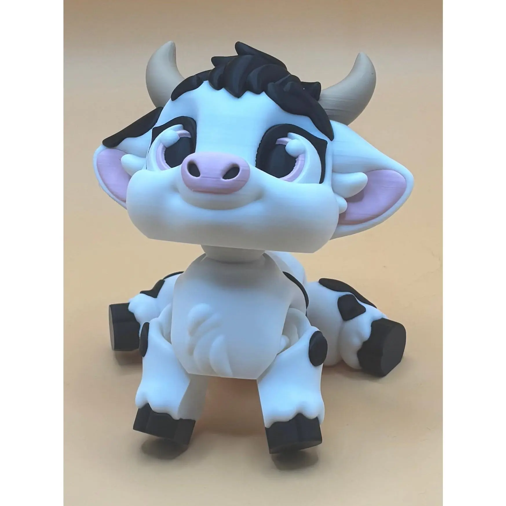 Lila The Adorable Mini cow figurine