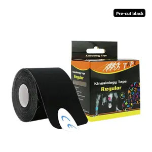 2 Rolls Pre-Cut Elastic Athletic Tape - Breathable Sports Tape, Super Strong Adhesion, No Slipping, Waterproof - Ideal for Tennis, Muscle Recovery