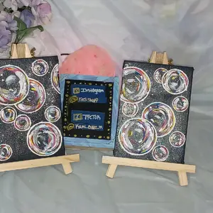 Acrylic Art Bubble Paintings - Collection of Bubbles