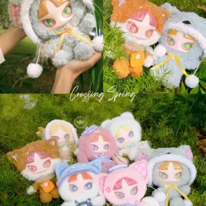 INNS Spring Series Vinyl Blind Box Mystery Box Plush Toys, Birthday Gift