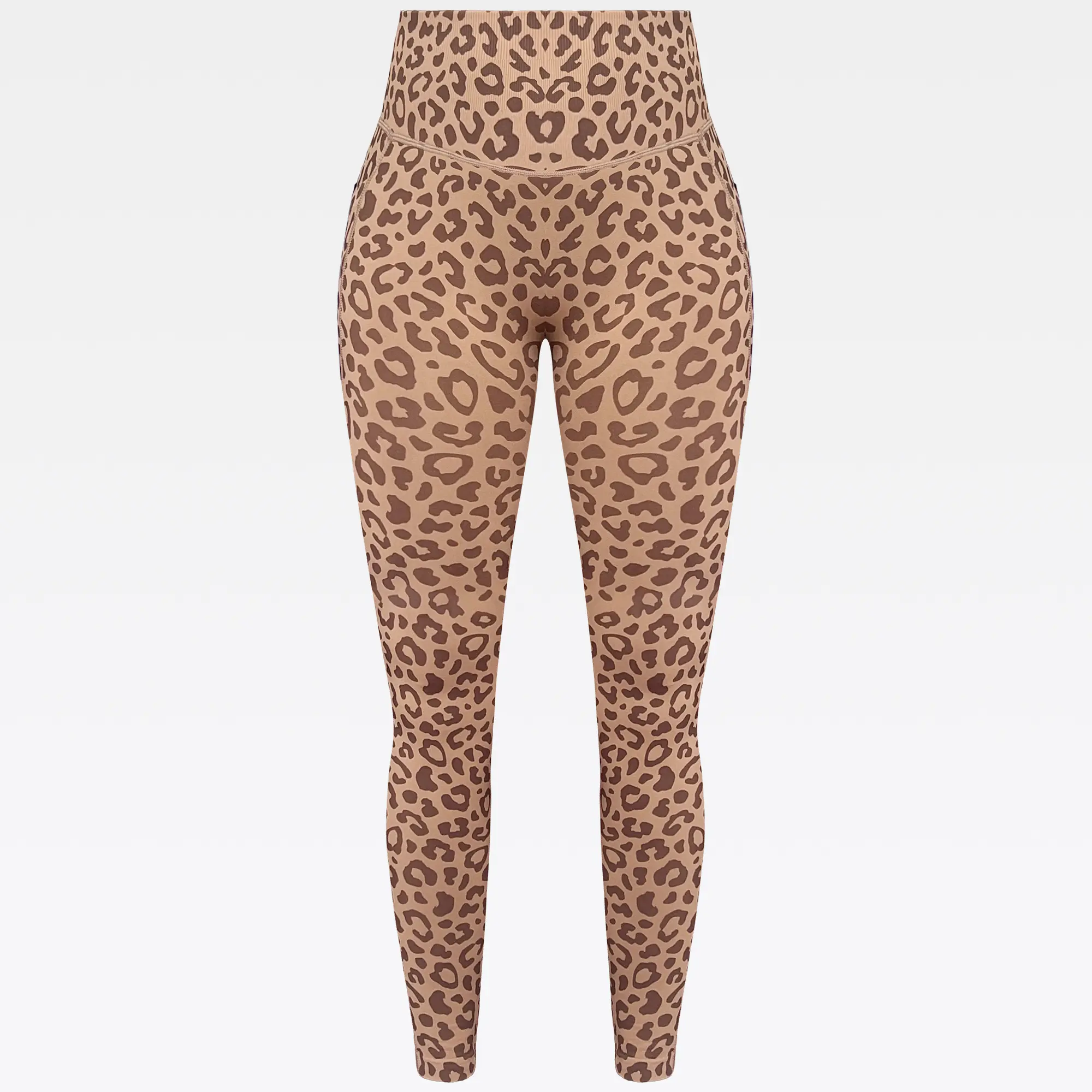 Brown leopard print