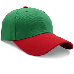 Baseball Cap Hook and Loop Adjustable Solid Plain Hat