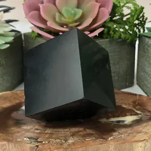 BLACK TOURMALINE CUBE