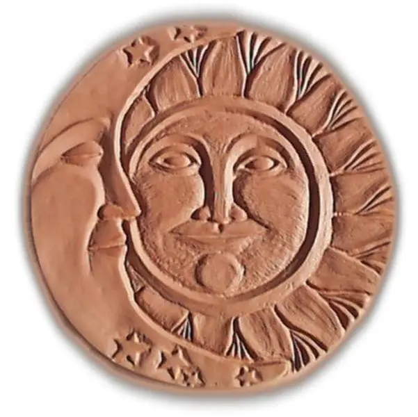 Sun and Moon Stepping Stone Mold- Pack of 2