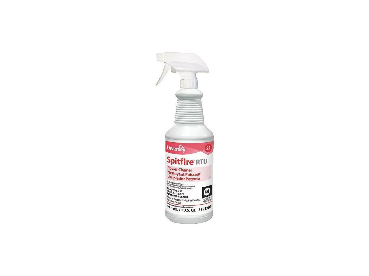 DIVERSEY 95891789 Liquid 32 oz. Cleaner and Degreaser, Trigger Spray Bottle ,