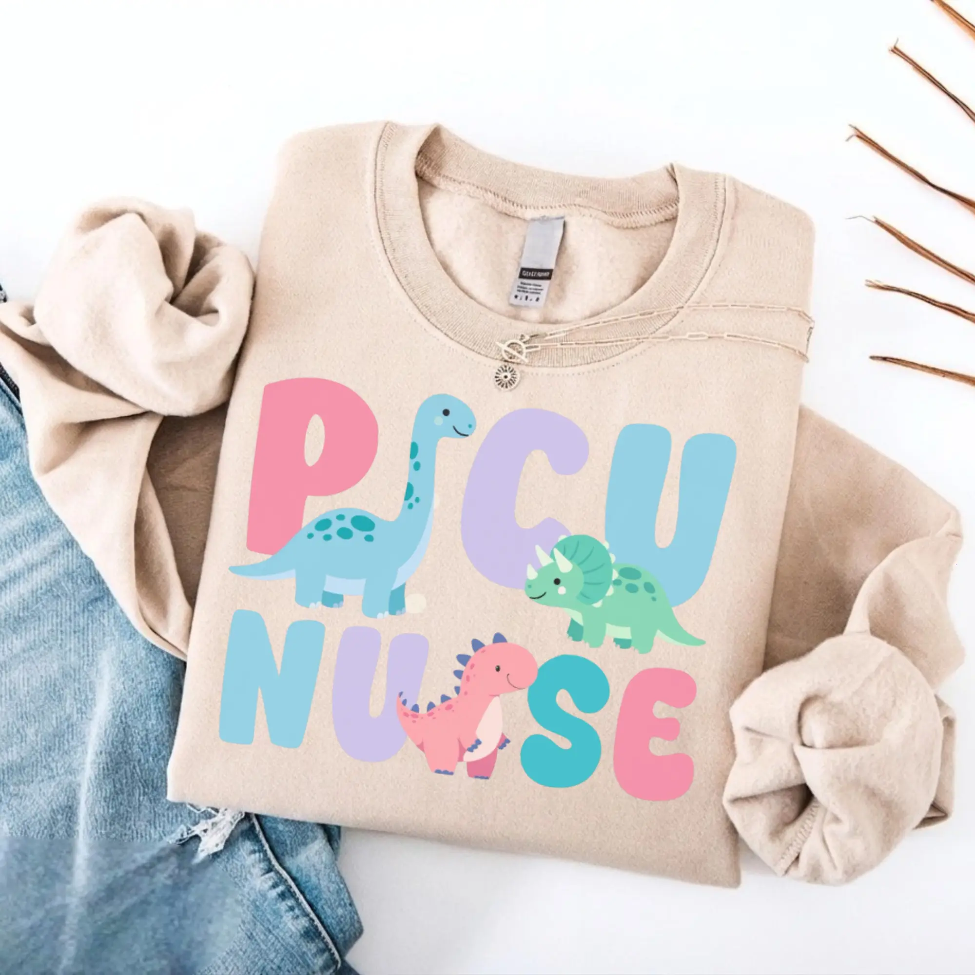 Picu Nurse T-Shirt, Sweatshirt and Hoodie - Pediatric Intensive Care Unit, New Nurse Gifts