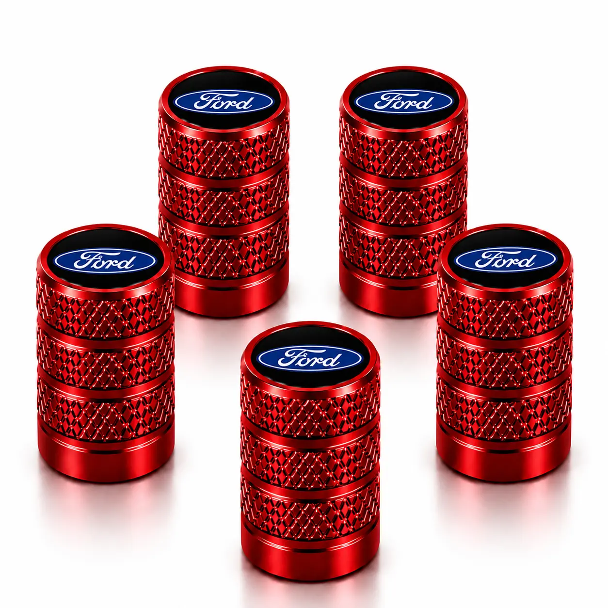 For Ford / Red / 5-Pack