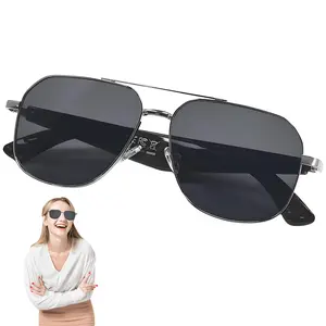 Ai Multifunctional Shooting Bluetooth-compatible Smart Glasses, Large Battery Capacity, HD Camera, Music & Call, Language Translation, Voice Assistant, Wireless Smart Glasses