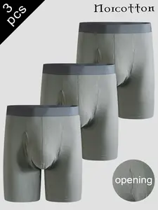 Men's Winter Warm Underwear Set, Thickened Front Opening Design, Long-Length Comfortable Home Wear, Casual Men's Briefs for Daily Use