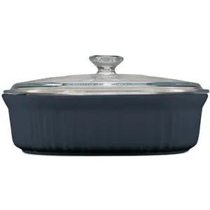 CorningWare® French Colors 2.5-quart Oval Baking Dish, Navy