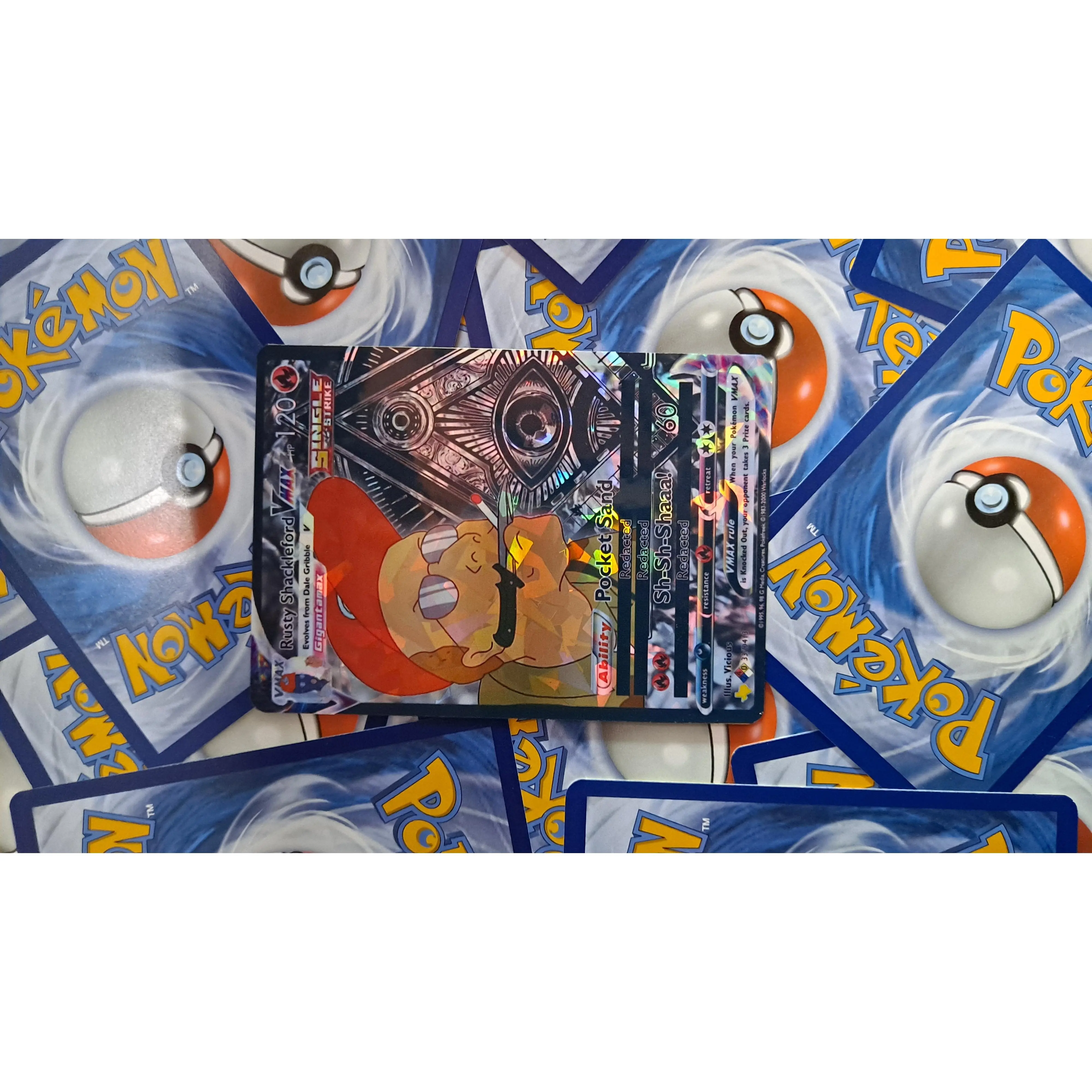 king of the hill pokemon card Dale Gribble - Rusty Shackleford - My new Bobby Pokémon card