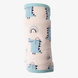 Happy Crocs Swaddle Super Soft Multi-Use Baby Swaddle Blanket, Stroller & Nursing Cover, Snuggle Blanket, 39"x39", Colorful Crocs Print, 95% Lenzing MicroModal 5% Spandex