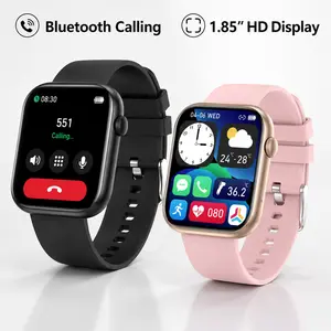 Smart Watch for Men Women with Bluetooth Calling, Fitness Tracking, Step Counter, Custom Watch Faces & IP67 Water Resistance Diamond Mechanical Smartwatch notification message