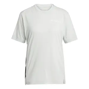 adidas Womens Terrex Xperior Climacool Crew Neck Short Sleeve Athletic Casual Tops Casual - Green