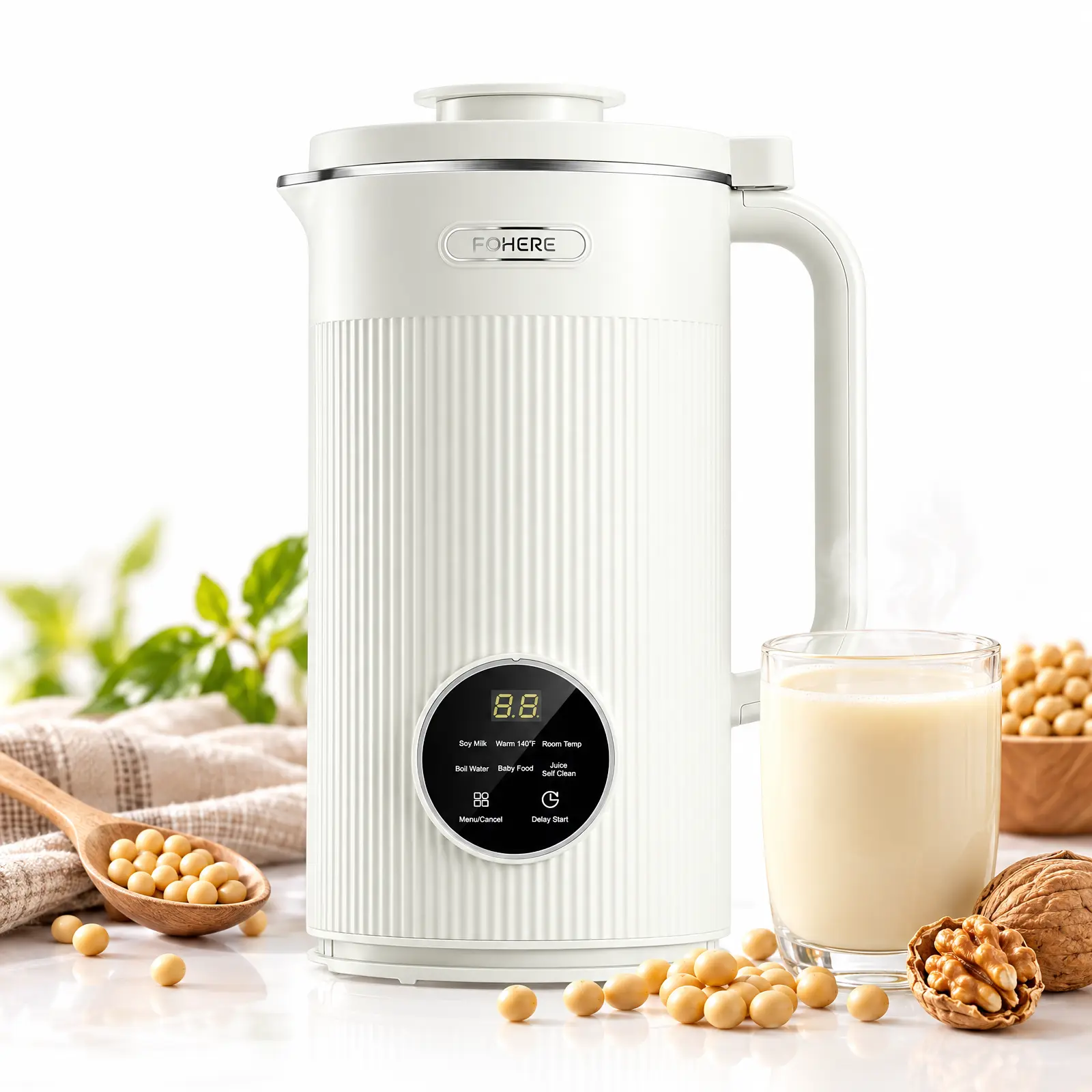 Juicer Machines with 105mm Large Chute, Integrated Design for Easy Move, Cold Press Juicer with Detachable Pulp Outlet for Deep Cleaning, Slow Masticating Juicer for Whole Fruits & Veggies, High Yield