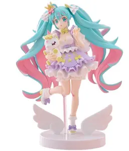 Vocaloid Hatsune Miku Yumekawa Princess Lavender Version Tenitol Statue