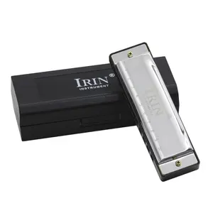 10 Hole 20 Tone Harmonica, Professional Harmonica with Case, Musical Instrument for Beginner & Professional