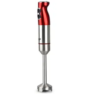 Stainless Steel Electric Single Stick Blender - Fruit Juicer Food Processor Compact Kitchen Appliance for Smoothies Baby Food