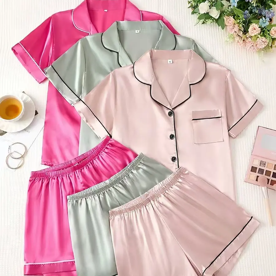 Rose red + light green + champagne