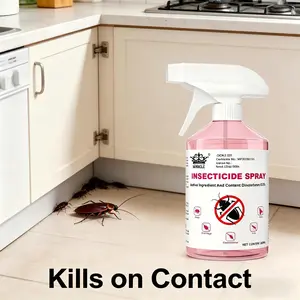 The third-generation insecticide spray - it can kill over 40 types of household pests (cockroaches, ants, spiders, bed bugs). When used according to instructions, it is safe for both pets and humans, and can be used both indoors and outdoors. repellent