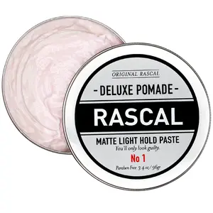 Rascal #1 Matte Look Hair Styling Puck, Light Hold Paste