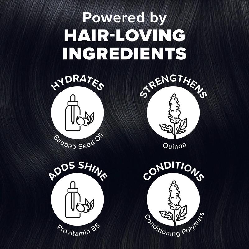 Splat Jet Black Permanent Hair Color - Bold Fade-Resistant Black with Aloe Vera & Soy Protein for Deep Intense Color and Long-Lasting Results