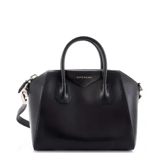 Pre-owned GIVENCHY Leather Top Handle Bags Antigona Bag Glazed Small by Rebag