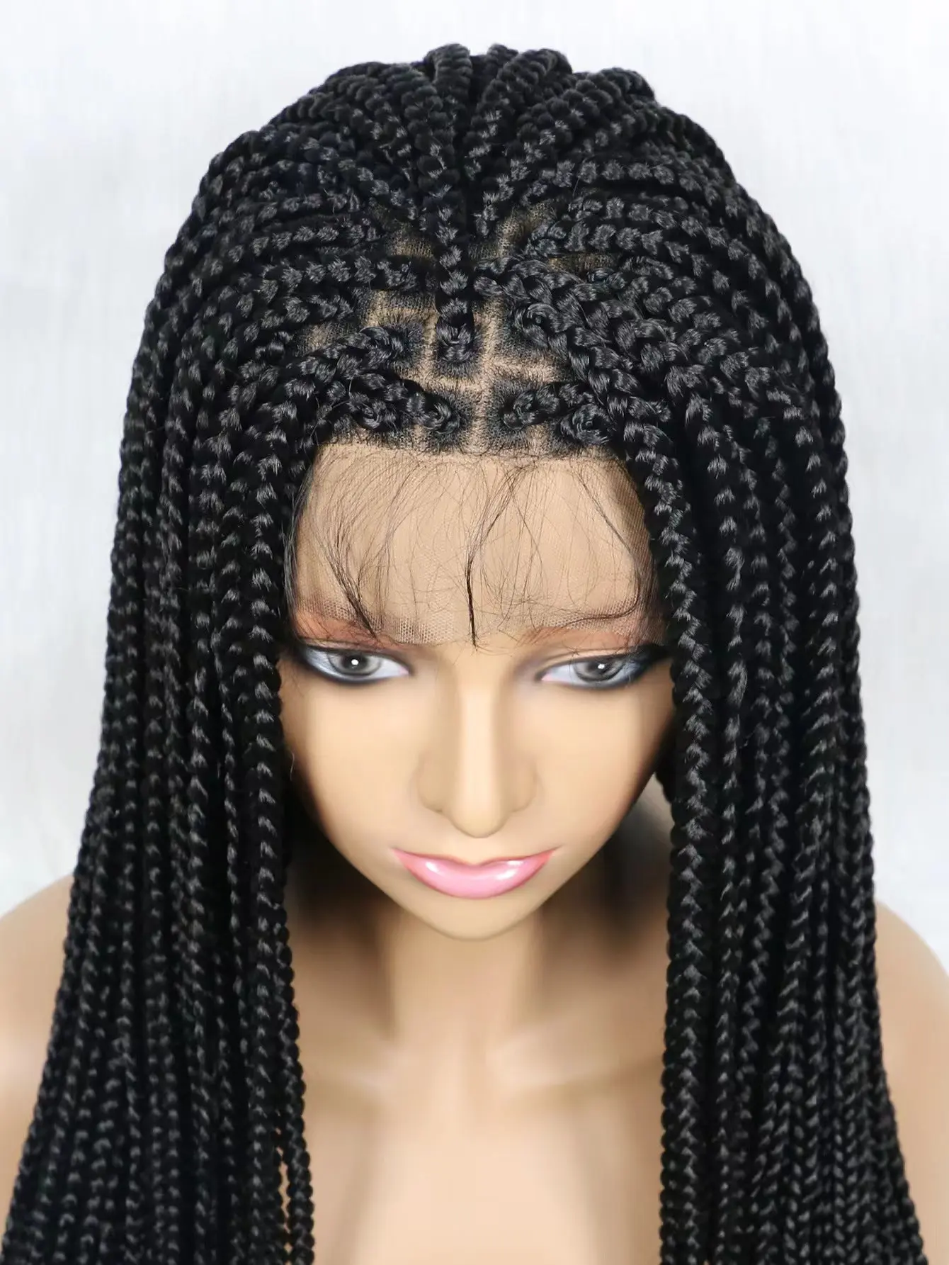 Glueless Braided Wigs Lace Front  Human Hair Hd 360  Full Lace Braided Lace Wigs