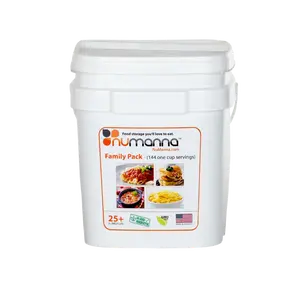 NuManna INT-NMFP 144 Meals, Emergency Survival Food Storage Kit, GMO-Free