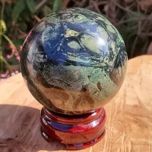 Polished Kambaba Jasper Sphere, The Life Coach Stone, Kambaba Jasper Orb