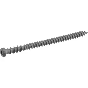 Hillman Fasteners  Deck Screws, Gray,  Piece