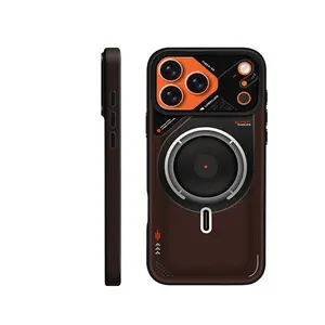 Tech-Style Magnetic Compatible iPhone Case