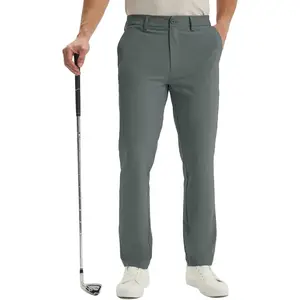 M MAELREG Mens Golf Pants with 4 Pockets - 30"/32"/34" Lightweight Water Repellent Work Dress Pants Casual Comfy Trousers