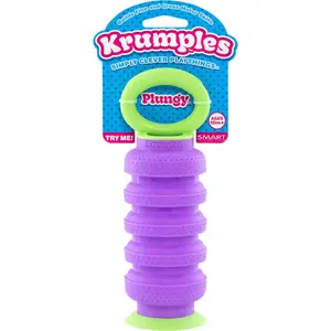 Krumples Plungy fidget toy (Purple)