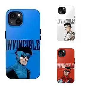 Inv!ncible iPhone Cases – Tough Phone Case, Ultimate Protection For Suitable for iPhone 17/16/15/14/13/12/11 Pro Max/Plusand Samsung Galaxy S23-25, shock-absorbing, anti-drop protective case, lightweight, new fashion trend design