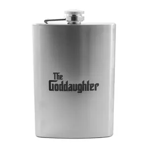 8oz The Goddaughter Flask L1