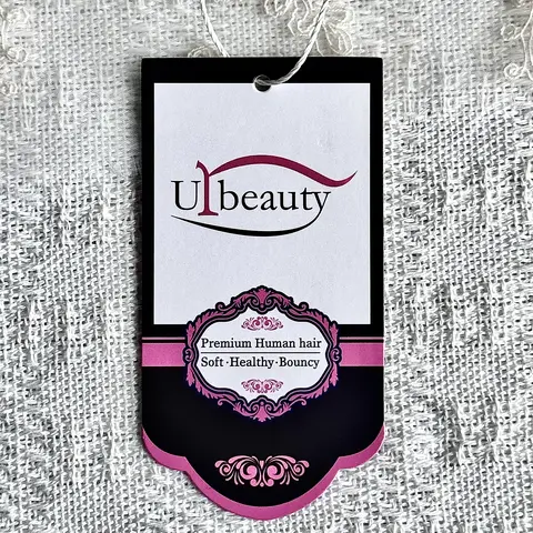 [Not For Sale] Textured Unisex Urbeauty Product Card - Automatically Included Post-Purchase for Human Hair Fashion Accessories; Do Not Order Separately