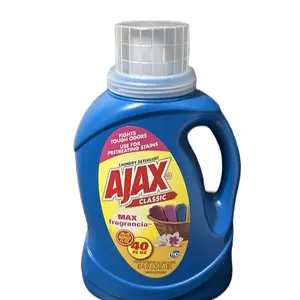 Ajax Classic Max Fragrancia Laundry Detergent, 40 fl oz Bottle - Powerful Stain Remover for Clothes and Surfaces Fragrance Household Scented