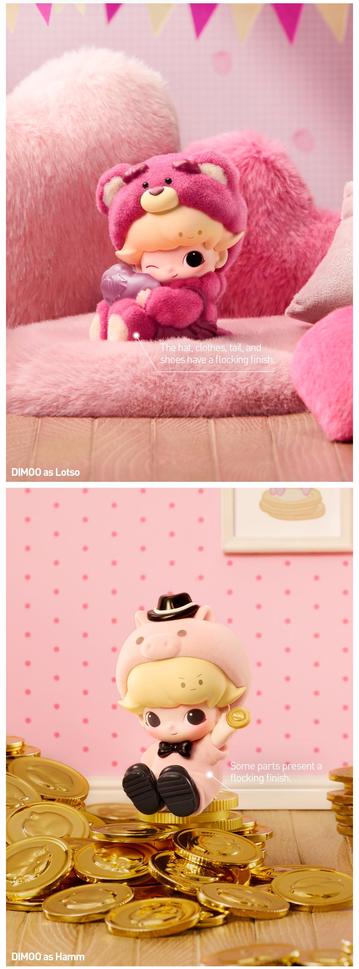 POP MART DIMOO WORLD × PIXAR Series Figures Blind Box Fun Toy