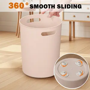 Caliper 8-Pack No-Drill Magic Wheels 360° Heavy Duty Sticky Rollers for Fridge Microwave Furniture Peel & Stick in 3 Secs Renters MUST-HAVE Ultimate Mobility Upgrade Organiser Smooth Installation Slide