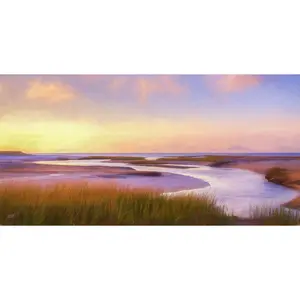 West of the Wind Breaking Dawn Outdoor CanvasArt 48x24