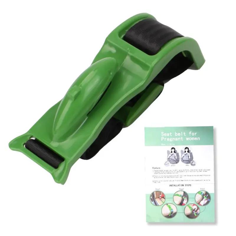 Car Seat Belt Adjuster, Universal Car Seat Belt Adjuster for Pregnant Woman, Maternity Moms Belly Protective Adjuster Extender Kit, Pregnancy Belt, Automotive Accessories